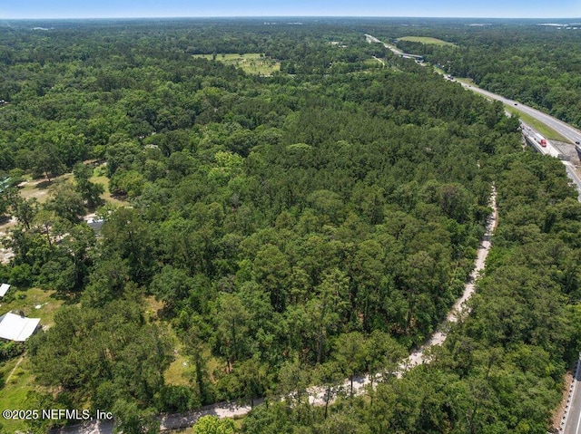 8563 Moncrief-Dinsmore Rd, Jacksonville, FL 32219 - view of property location featuring a heavily wooded area