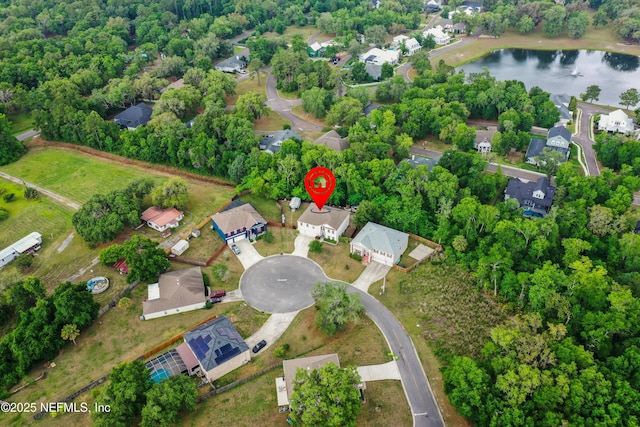 97054 Huntington Ct, Yulee, FL 32097 - aerial overview of property's location with a large body of water