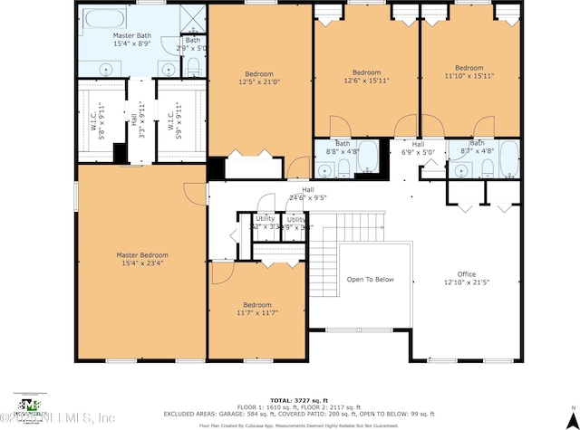 97054 Huntington Ct, Yulee, FL 32097 - room layout