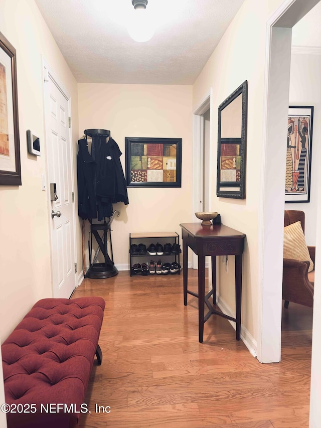 5201 Atlantic Blvd Unit 142, Jacksonville, FL 32207 - corridor with wood finished floors and baseboards