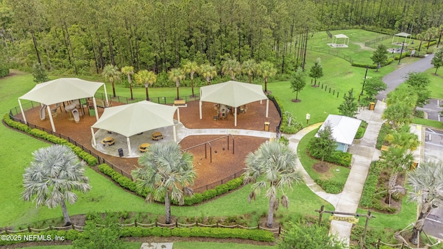 166 Spinner Dr, Ponte Vedra, FL 32081 - bird's eye view