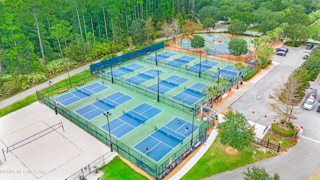 166 Spinner Dr, Ponte Vedra, FL 32081 - bird's eye view of a heavily wooded area