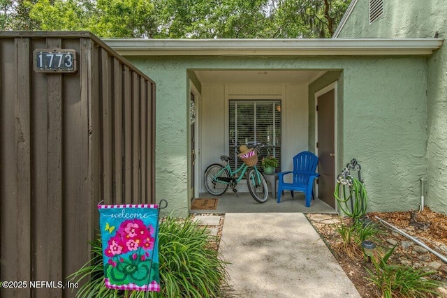1773 Mariners Walk, Fernandina Beach, FL 32034 - property entrance featuring stucco siding