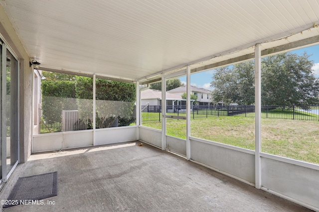 76466 Long Leaf Loop, Yulee, FL 32097 - view of unfurnished sunroom