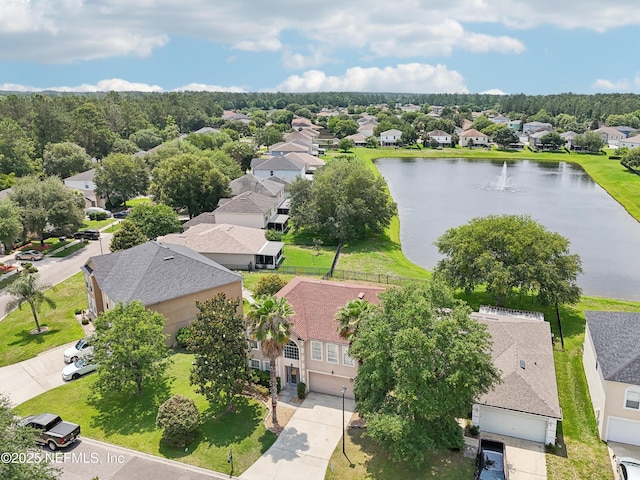 76466 Long Leaf Loop, Yulee, FL 32097 - aerial view of residential area with a nearby body of water