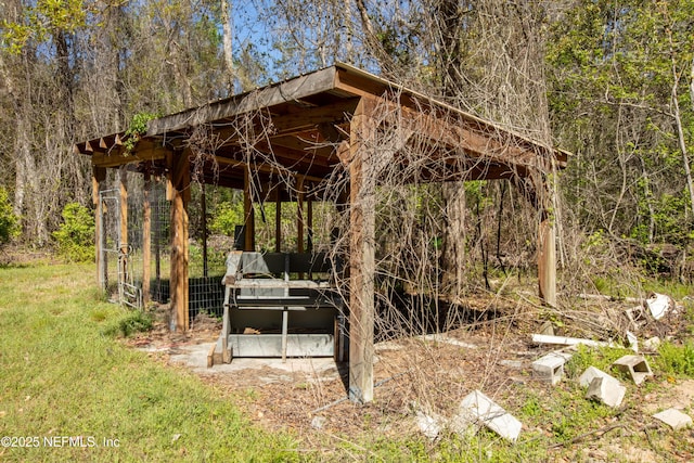 112 Sculpin Dr, Florahome, FL 32140 - view of yard