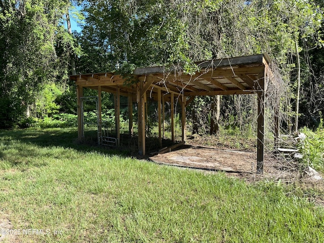 112 Sculpin Dr, Florahome, FL 32140 - view of green lawn