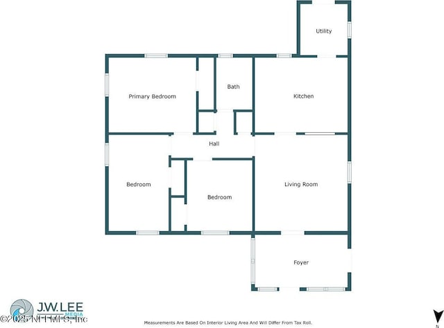 2058 W 40th St, Jacksonville, FL 32209 - property floor plan