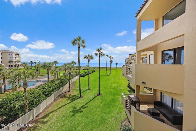 822 Spinnakers Reach Dr, Ponte Vedra Beach, FL 32082 - surrounding community with an outdoor living space