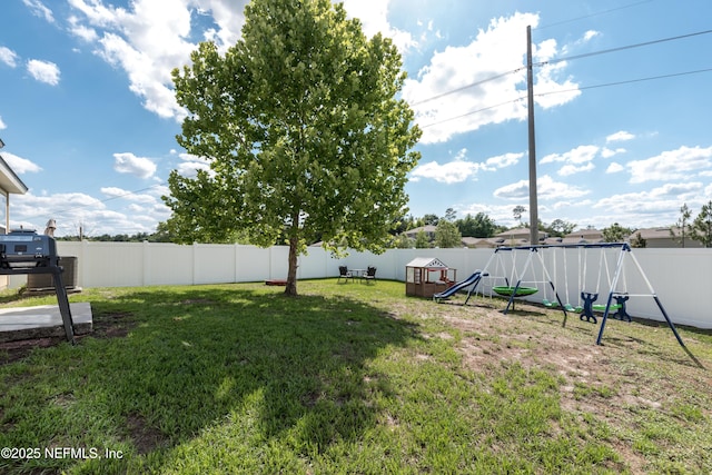2840 Buck Creek Pl, Green Cove Springs, FL 32043 - view of yard with a playground