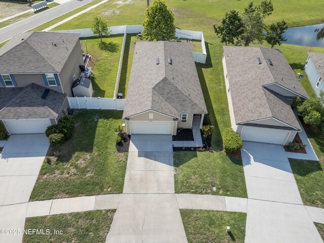2840 Buck Creek Pl, Green Cove Springs, FL 32043 - aerial view of property and surrounding area featuring a large body of water