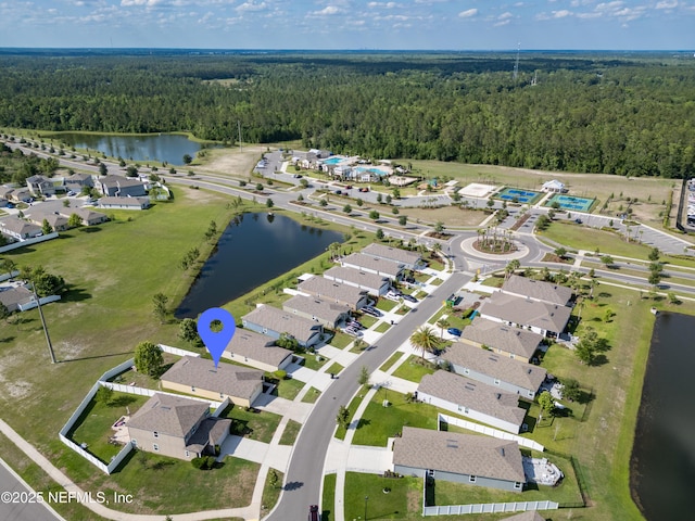 2840 Buck Creek Pl, Green Cove Springs, FL 32043 - view of property location featuring a heavily wooded area and a large body of water