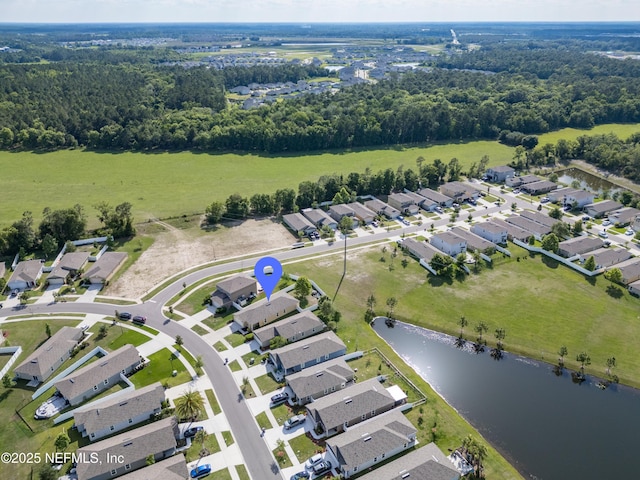 2840 Buck Creek Pl, Green Cove Springs, FL 32043 - aerial view of property's location with a large body of water and nearby suburban area