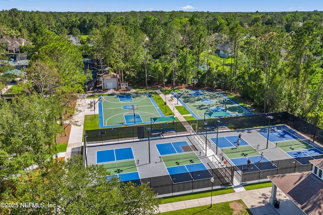 1491 Cedar Grove Ter, Fleming Island, FL 32003 - bird's eye view of a heavily wooded area