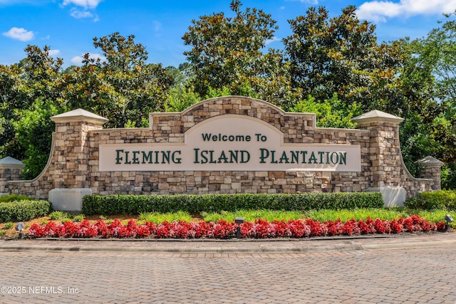 1491 Cedar Grove Ter, Fleming Island, FL 32003 - view of community sign