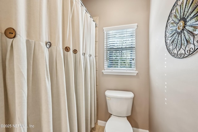 3461 Mainard Branch Ct, Fleming Island, FL 32003 - bathroom with toilet and baseboards