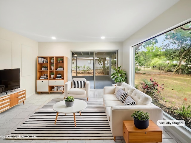 8636 Bermuda Rd, Jacksonville, FL 32208 - living area featuring recessed lighting