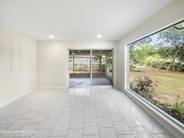 8636 Bermuda Rd, Jacksonville, FL 32208 - unfurnished room with recessed lighting and baseboards