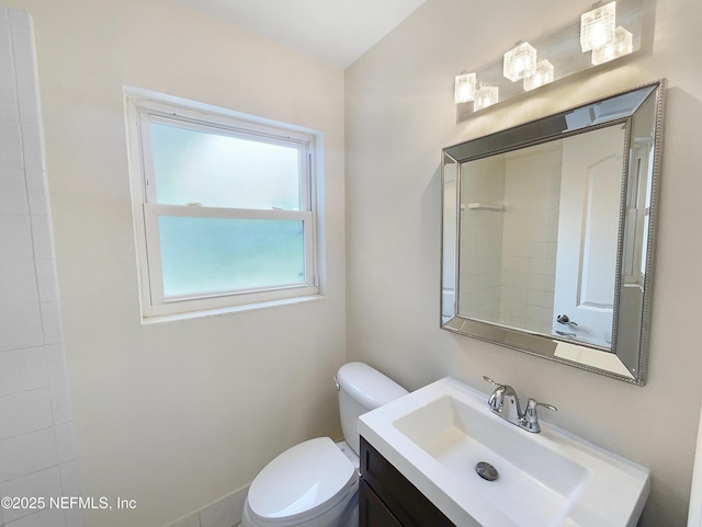 8636 Bermuda Rd, Jacksonville, FL 32208 - bathroom featuring toilet and vanity