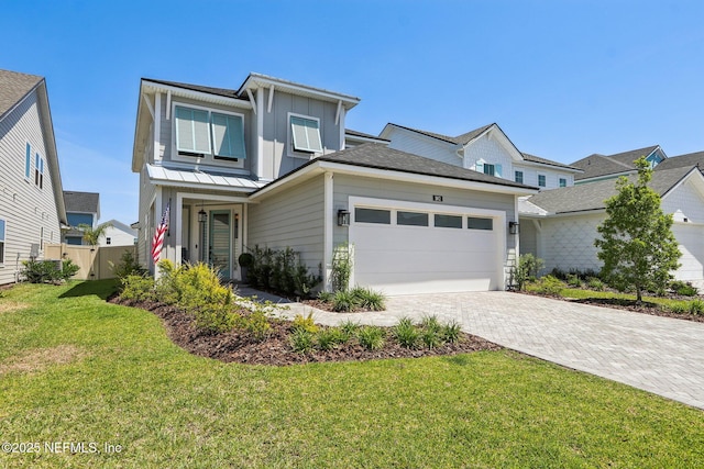 102 Blue Oak Ct, Ponte Vedra, FL 32081 - view of front of property featuring an attached garage, board and batten siding, and driveway