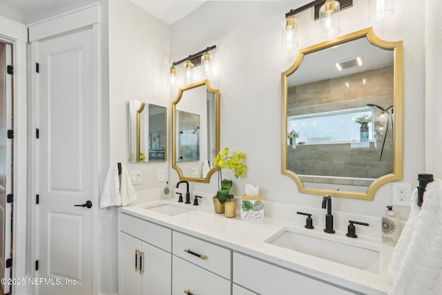 102 Blue Oak Ct, Ponte Vedra, FL 32081 - full bathroom featuring tiled shower and double vanity
