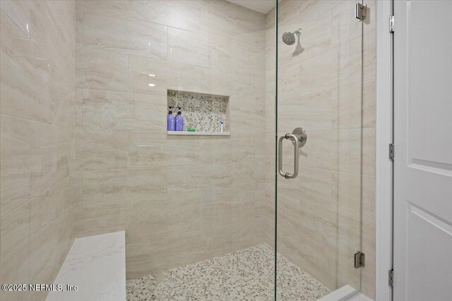 3355 Bishop Estates Rd, Saint Johns, FL 32259 - bathroom featuring a shower stall