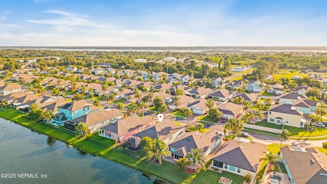186 Ocean Cay Blvd, Saint Augustine, FL 32080 - aerial perspective of suburban area with a large body of water