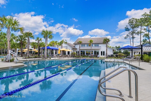 310 Cedarstone Way, Saint Augustine, FL 32092 - community pool featuring a patio area