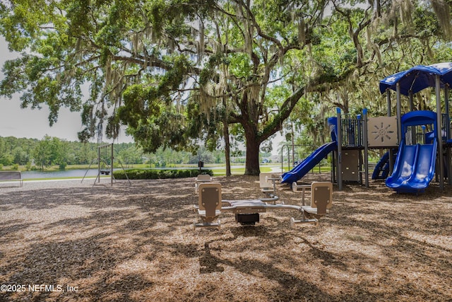 310 Cedarstone Way, Saint Augustine, FL 32092 - communal playground featuring a water view