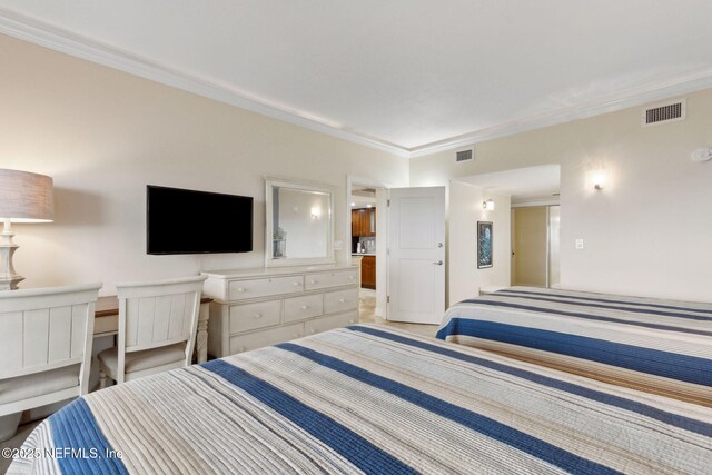 278 Sandcastles Ct, Fernandina Beach, FL 32034 - bedroom with ornamental molding