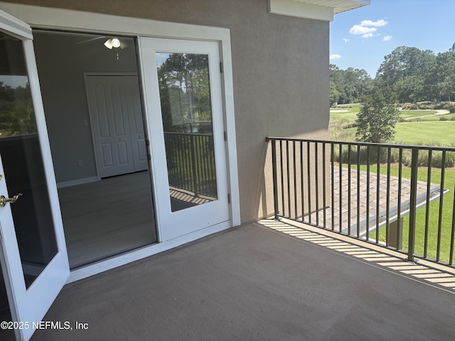 2624 Oakgrove Ave, Saint Augustine, FL 32092 - balcony with golf course view