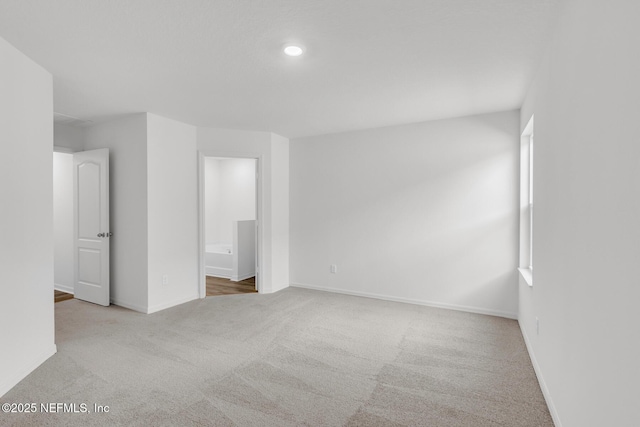 37127 Whippoorwill Ct, Hilliard, FL 32046 - empty room with carpet floors, baseboards, and recessed lighting
