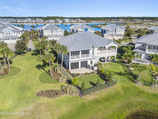 228 Rum Runner Way, Saint Johns, FL 32259 - aerial view of residential area featuring a nearby body of water