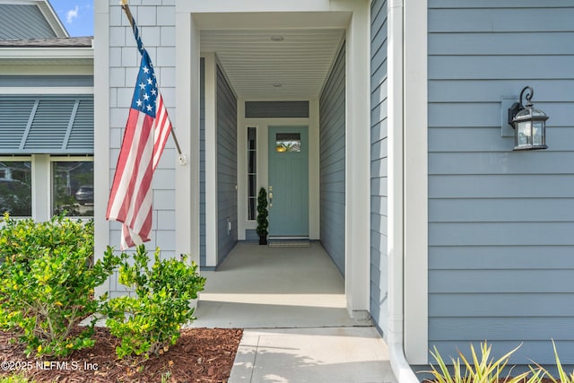 view of property entrance