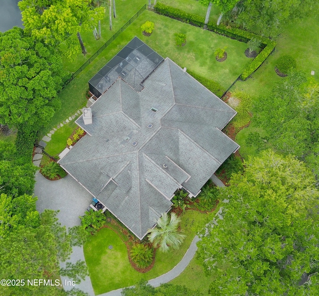 view of subject property
