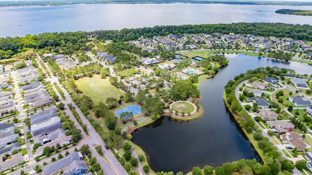 929 Keystone Corners Blvd, Saint Johns, FL 32259 - aerial view of property and surrounding area featuring nearby suburban area and a nearby body of water