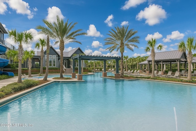 929 Keystone Corners Blvd, Saint Johns, FL 32259 - community pool featuring a gazebo