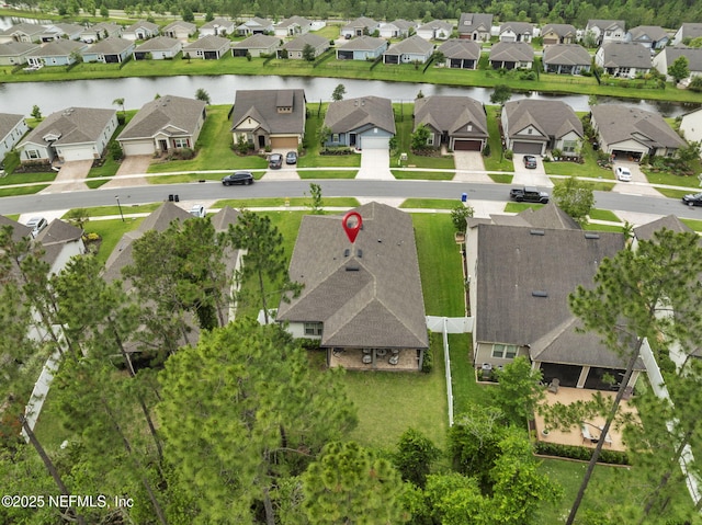 221 Broomsedge Cir, Saint Augustine, FL 32095 - aerial perspective of suburban area featuring a nearby body of water