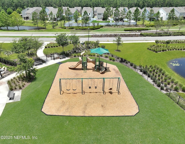 221 Broomsedge Cir, Saint Augustine, FL 32095 - view of property's community with a residential view and a water view