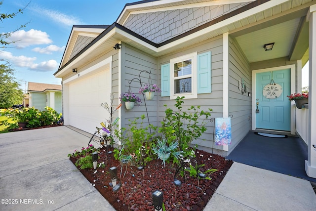 499 Ashby Landing Way, Saint Augustine, FL 32086 - entrance to property with driveway and a garage