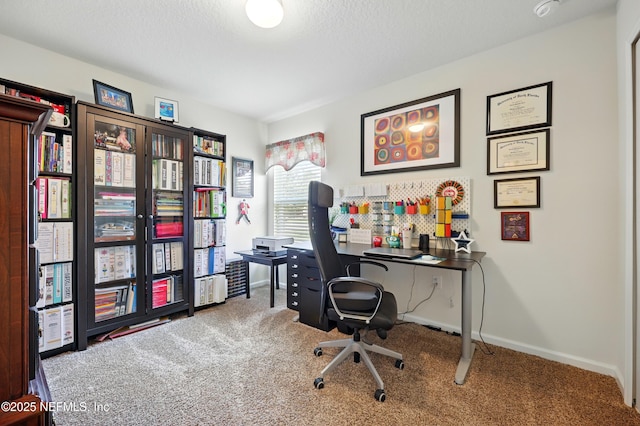 499 Ashby Landing Way, Saint Augustine, FL 32086 - office area with carpet flooring and baseboards