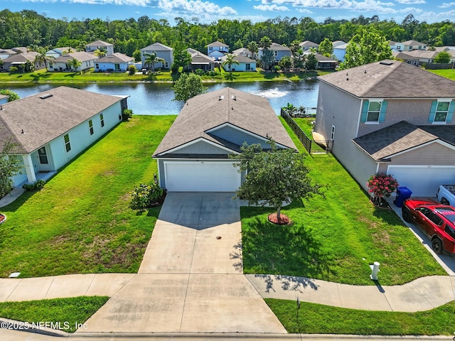 499 Ashby Landing Way, Saint Augustine, FL 32086 - aerial view of residential area with a nearby body of water