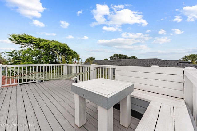 224 Bowles St, Neptune Beach, FL 32266 - view of wooden terrace