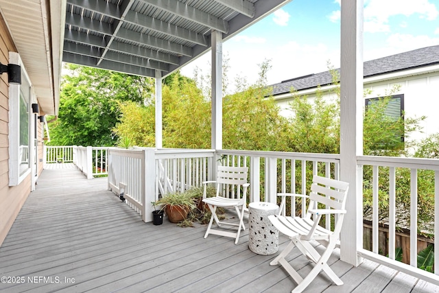 224 Bowles St, Neptune Beach, FL 32266 - view of deck