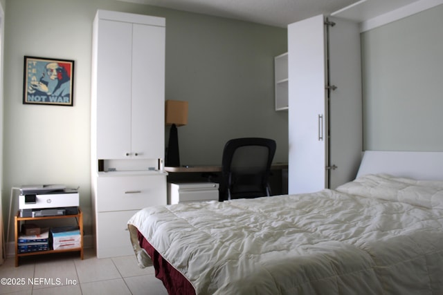 224 Bowles St, Neptune Beach, FL 32266 - bedroom featuring light tile patterned floors and a closet