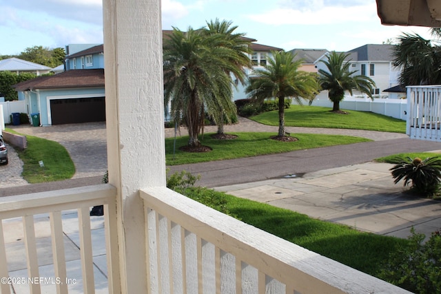 224 Bowles St, Neptune Beach, FL 32266 - view of yard with a residential view