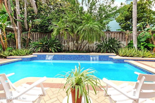 224 Bowles St, Neptune Beach, FL 32266 - view of pool with a fenced backyard