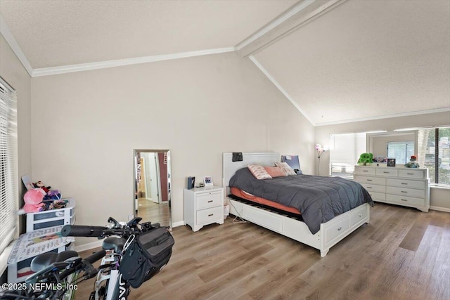 2438 Sylvan Chase Dr, Orange Park, FL 32073 - bedroom featuring wood finished floors, ornamental molding, and baseboards