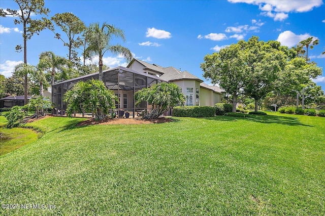 201 Royal Tern Rd N, Ponte Vedra Beach, FL 32082 - view of green lawn with glass enclosure