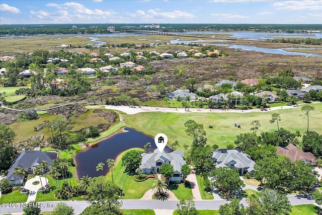 201 Royal Tern Rd N, Ponte Vedra Beach, FL 32082 - view of property location featuring nearby suburban area, a nearby body of water, and a golf club